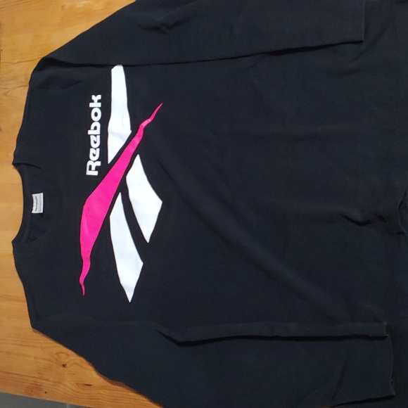 ❗3 for $10❗Men's long sleeve Reebok classics Tee Large - Picture 1 of 4